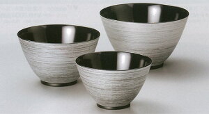 【越前漆器】●銀刷毛 三つ組鉢 黒「食洗機・レンジ対応」/漆器・おもてなし・贈り物・ギフト・御祝・内祝・御祝返し