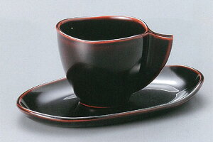 【越前漆器】●珈琲カップセット 溜/漆塗・漆器・カップ・セット商品・木製・ギフト・プレゼント・御祝・母の日・父の日・結婚御祝