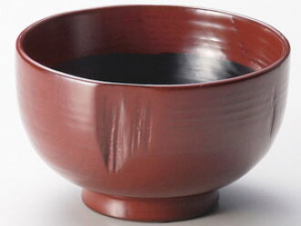 锯荒汤碗古代朱红色1套/汤碗,漆器,味噌汤