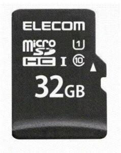 ELECOM/GR microSDHCJ[h UHS-IΉ 32GB MF-DMR032GU11R