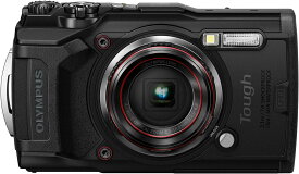 オリンパス　デジタルカメラ OLYMPUS OM SYSTEM Tough TG-6 TG-6BLK　ブラック 1200万画素CMOS F2.0