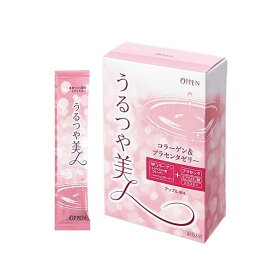 【オッペン化粧品】うるつや美人＜コラーゲン、プラセンタ含有食品＞300g（10g×30包）