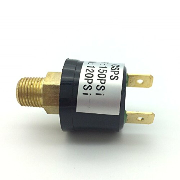 エアサス プレッシャー スイッチ エアータンク 8NPT エアホーン 1 ネジ 120-150PSi エアサス プレッシャー スイッチ エアータンク 8NPT エアホーン 1 ネジ 120-150PSi