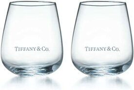 ティファニー TIFFANY Co ガラス タンブラー セット ロゴ ペア 2点セット 200ml