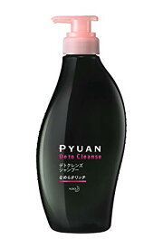 PYUAN(ピュアン) デトクレンズ シャンプー なめらかリッチ ポンプ 500ml 根元ベタつく 毛先パサつく 混合頭髪 のためのヘアケアシリーズ ノンシリコーン処方 プラムカメリアの香り 500ミリリットル (x 1)