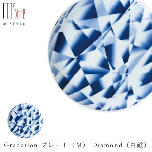 �yInfinity Gradation �v���[�g�iM�j Diamond�i�����j�z19cm ���� �L�c�Ă� �����M �Ă��� ���{�� �����W�E�H��@�Ή� �a�H�� �m�H�� �f�B�i�[ �����H�� �G���X�^�C�� M.STYLE�y�~���U�L�H��z�ySilent-