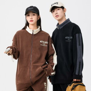 トラックジャケット メンズ フリースジャケット 裏起毛 ジャケット 防寒 秋冬 あたたか メンズ レディース