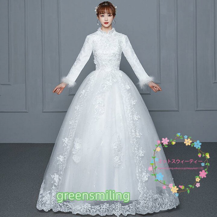 楽天市場】ウェディングドレス 白 レース 安い 結婚式 花嫁 二次会 