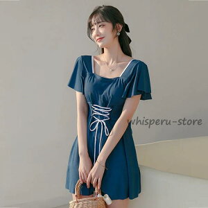 水着 レディース 体型カバー 女性 ワンピース 水着 ビーチ サーフィン 水泳 大人 スイムウェアお洒落 ママ水着 通販 安い