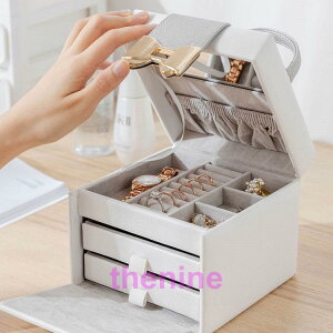 ジュエリーボックス アクセサリーケース アクセサリー収納 コンパクト ピアス ネックレス 指輪 保管 携帯 小物入れ 可愛い 旅行 大容量 宝石箱
