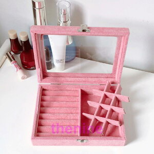 ジュエリーボックス アクセサリーケース アクセサリー収納 コンパクト ピアス ネックレス 指輪 保管 携帯 小物入れ 可愛い 旅行 大容量 宝石箱