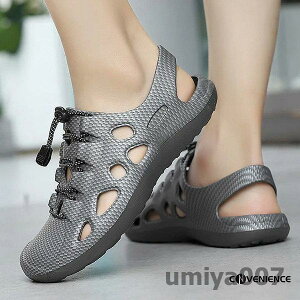 スポーツサンダル ビーチサンダル メンズ 衝撃吸収 通気性 軽量 防滑 アクアシューズ つま先保護 屈曲 スリッパ 歩きやすい サマーサンダル 紳士 水陸両用