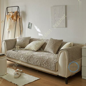 北欧 ソファー カバー ふわふわ 春夏秋冬用 ソファーカバー 一人掛け用 秋冬 かけ布 シンプル ベージュ マルチカバー 3人掛け 肘なし あったか フランネル生地