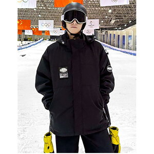 スキーウェア メンズ レディース スノーボードウェア ボードウェア スノボウェア 上下セット 無地 スノボー スノー ウェア 人気 カジュアル 男女兼用 2025