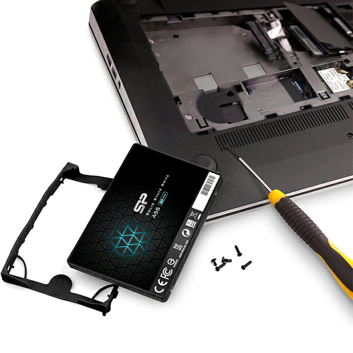 楽天市場】ssd SSD 256GB 3D NAND採用 SATA3 6Gb/s 2.5インチ 7mm A55 