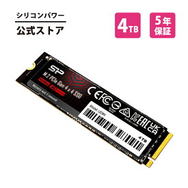 シリコンパワー SSD 内蔵ssd 4TB UD9N ストレージ NVME PCIe Gen4 m.2 ssd 2280 ゲーム 内蔵型 超高速 ゲーミングSSD パソコン ゲーミング PC 3D NAND PCIe4.0×4 ssd ssd 4テラ メーカー パソコンパー 超高速 ゲーミングSSD 内蔵 SJ04KGBP44UD9N05J5