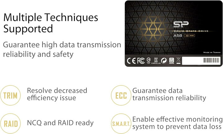 楽天市場】シリコンパワー SSD 512GB 3D NAND採用 SATA3 6Gbps 2.5 