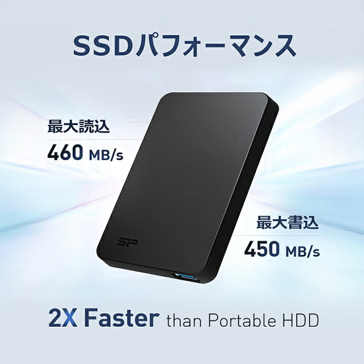 楽天市場】シリコンパワー SSD 外付けssd 4TB Gen 1 Type-A to USB 3.2 