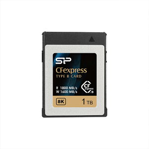 VRp[ cfexpress type b 1tb CFexpress Type BJ[h 1TB ǂݎő1,800MB/s Œ᎝820MB/s SP001TBCFEB21V10 XQDΉJŎgp RAW 8K Ultra HD 𑜓x