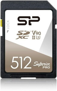 VRp[ SDJ[h 512GB SDXC UHS-II U3 V90 Class10 8KΉ SDXCJ[h Ultra HDΉ NX10 SD [J[h f[^ڍs J ʐ^  fWJ Superior Pro Full HD  h f[^] 