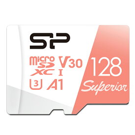 シリコンパワー microSD カード 128GB Nintendo Switch 動作確認済 4K対応 class10 UHS-1 U3 最大読込100MB/s 3D Nand SP128GBSTXDV3V20SP