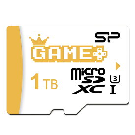 シリコンパワー 1TB マイクロ SDXC microSD カード ゲーミング向け Nintendo Switch 動作確認済 UHS-1 U3 V30 最大読込80MB/s SP001TBSTXDV3V1NAC micro sd microsdxc SDXCカード SDカード microSDXCカード マイクロSD 1t マイクロsdカード まいくろSD SwitchSDカード