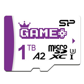 シリコンパワー SP Silicon Power 1TB Superior Gaming Micro SDXC UHS-I (U3) V30 4K A2 高速MicroSDカード アダプター付き スチームデッキ ROG Ally Nintendo-Switch用 SP001TBSTXDA2V20AE