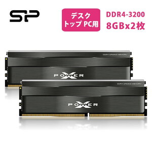 �V���R���p���[ DDR4-3200 (PC4-25600) Gaming X-Power Zenith 8GB×2�� (16GB) 1.35V UDIMM SP016GXLZU320BDC