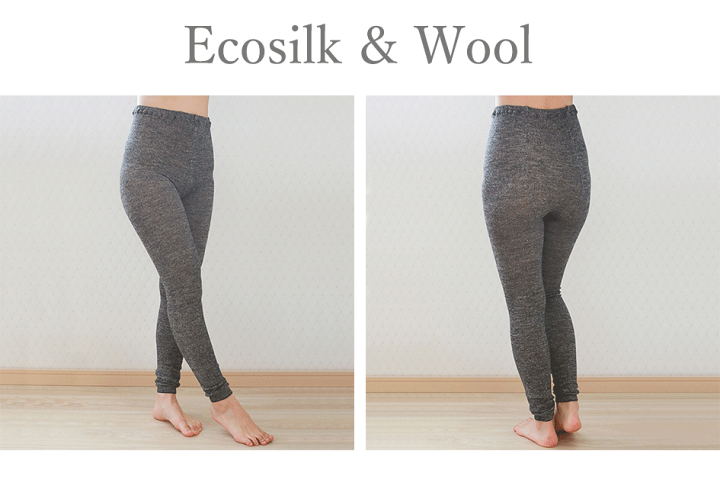 楽天市場】エコシルクウールスパッツ : シルクふぁみりぃ 楽天市場店