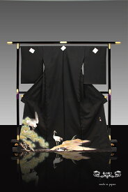 黒留袖 留袖 とめそで | 京都老舗 千切屋 謹製 | 絹