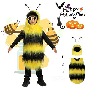 ハロウィン 衣装 子供 ハロウィン 着ぐるみ おもしろ 仮装 ハロウィン ミツバチ 動物 帽子 ヘアバンド ハロウィン 仮装 ふわふわ ボア 子供 ハロウィン コスプレ 衣装 ハロウィン 衣装 子供