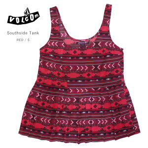 VOLCOM �{���R�� �^���N�g�b�v ���f�B�[�X VOLCOMGIRLS ���f�B�[�X �K�[���Y �^���N�g�b�v �� RED S �l�R�|�X