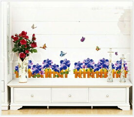 楽天市場 花畑 ウォールステッカーの通販