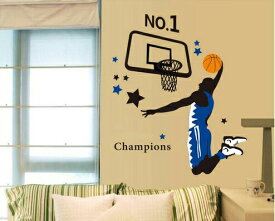 楽天市場 バスケットボール ウォールステッカー 壁紙 装飾フィルム インテリア 寝具 収納の通販