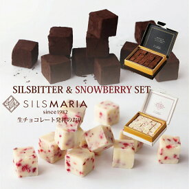 シルスビター（20粒入り）／スノーベリー（20粒入り） 生チョコレートセット