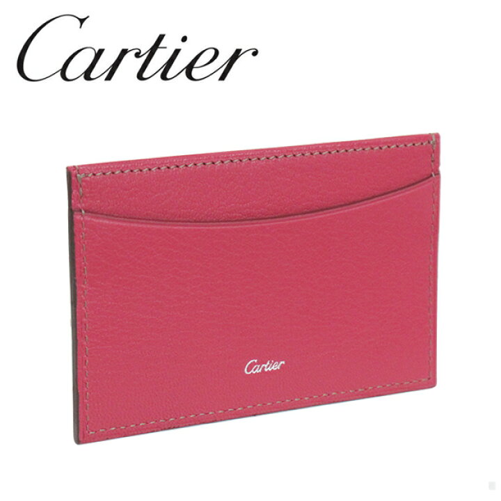 楽天市場】Cartier カードケース/パスケース ピンク コレクション レ  