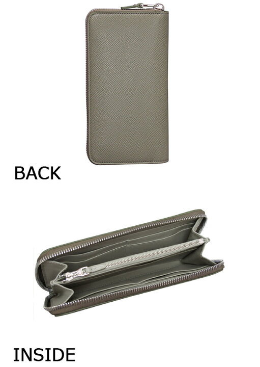 楽天市場】ダンヒル 長財布 カーキグレー×ライトグレー ボードン  