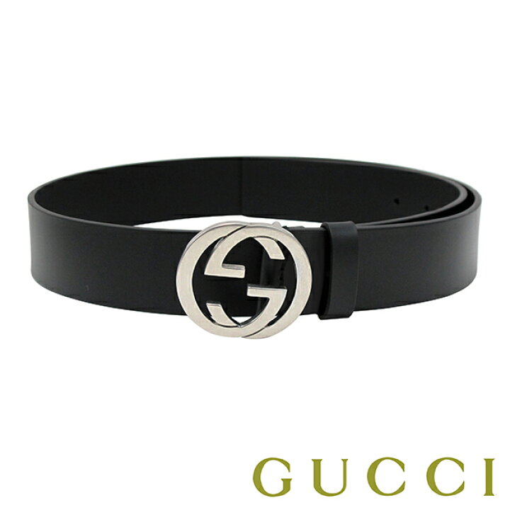 並行輸入 グッチ ベルト GUCCI インターロッキングG 598092 DT90X 1000  