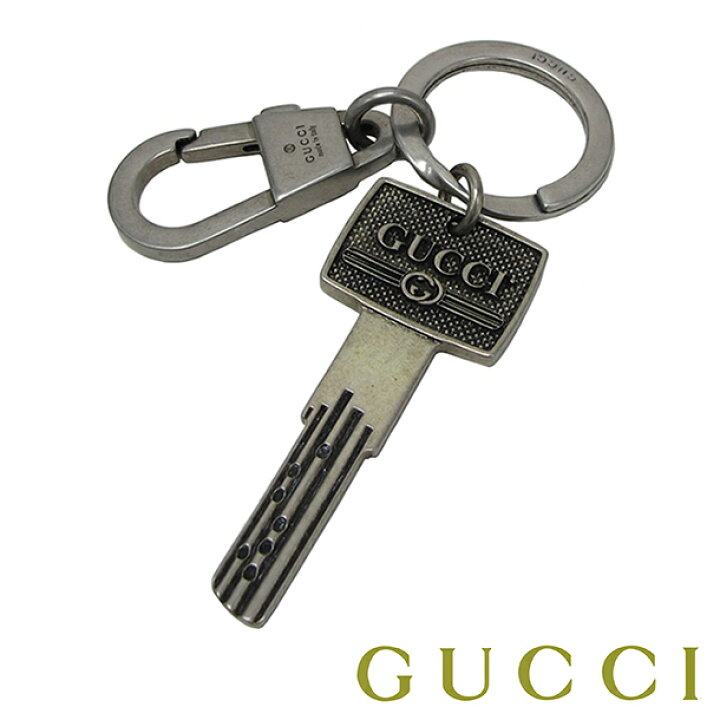 楽天市場 グッチ Gucci キーホルダー ヴィンテージシルバーカラー J160n 8111 Silver Back