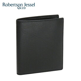 ロバートソン ジェッセル 折り財布小銭入れなし ブラック S11001