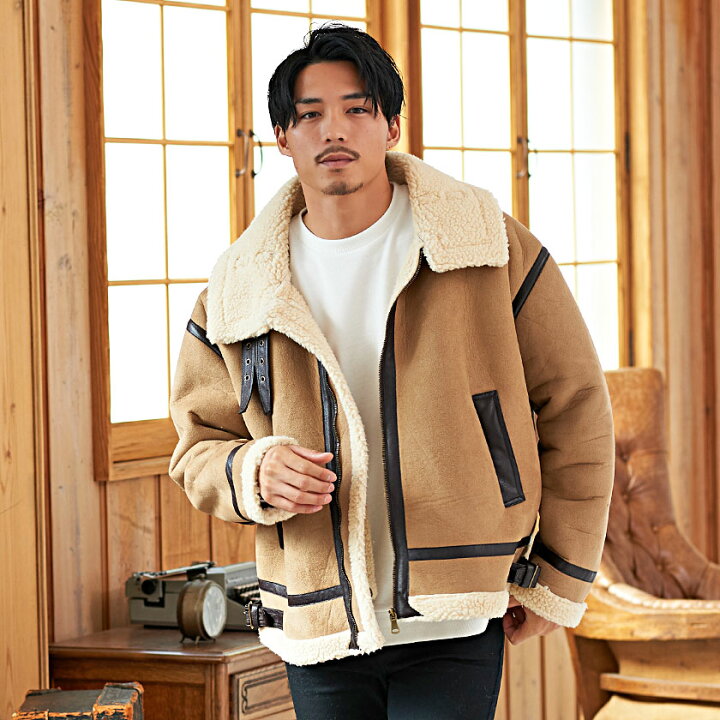 楽天市場】【送料無料】ボア ブルゾン ジャケット アウター ブランド  