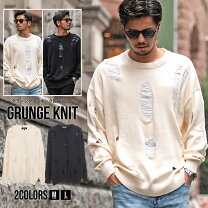 楽天市場】ダメージ ニット メンズの通販 