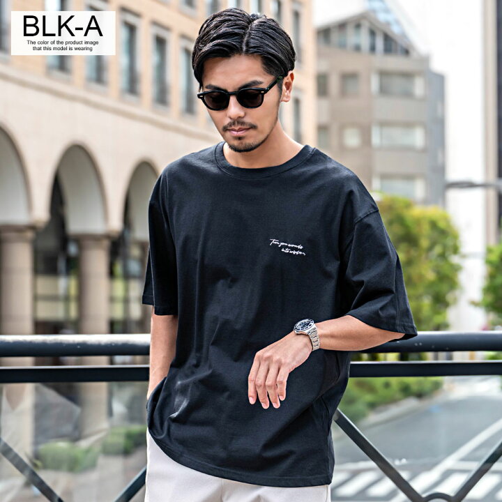 楽天市場】Tシャツ メンズ 半袖 ブランド 半袖Tシャツ 花柄 綿 ビッグT 