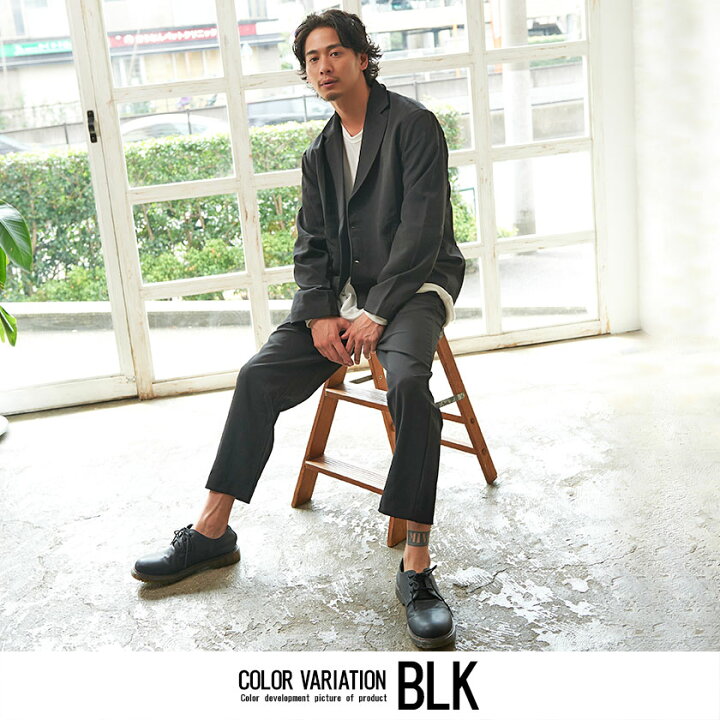 Quot セットアップ可 ジャケット メンズ ブランド 大人 7分袖 七分袖 ワイヤー入り イタリアンカラー 伸縮 細身 カジュアル きれいめ スーツ Cavaria 秋 冬 春 超人気高品質