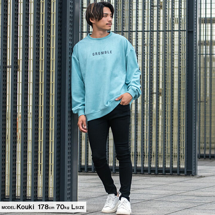 楽天市場 送料無料 トレーナー メンズ ブランド オシャレ 大人 長袖 スウェット スエット プルオーバー スウェード 大きいサイズ 刺繍 カジュアル ルームウェア 部屋着 ユニセックス 防寒 暖かい あったか 秋 冬 M L Cavaria 代 30代 40代 メンズファッション