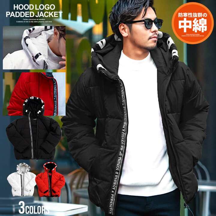 楽天市場 送料無料 中綿 ジャケット メンズ アウター ブルゾン ブランド オシャレ プリント ロゴ 厚手 暖かい 防寒 ブラック ホワイト レッド 黒 白 赤 中綿ブルゾン 中綿ジャケット カジュアル Cavaria 秋 冬 ストリート 代 30代 40代 メンズファッション あす 楽天市場 送料無料 中綿 ジャケット メンズ アウター ブルゾン ブランド オシャレ プリント ロゴ 厚手 暖かい 防寒 ブラック ホワイト レッド 黒 白 赤 中綿ブルゾン 中綿ジャケット カジュアル Cavaria 秋 冬 ストリート 代 30代 40代 メンズファッション あす