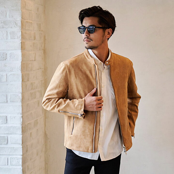 楽天市場】【送料無料】ライダースジャケット メンズ レザージャケット  