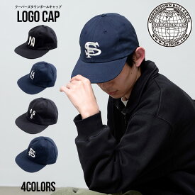 【送料無料】帽子 キャップ CAP メンズ ベースボールキャップ ブルックリンスタイル オールドスタイル ヴィンテージ ロゴ 刺繍 シンプル 綿100% コットン ユニセックス レディース ブランド ブラック 黒 ネイビー 紺 フリーサイズ COOPERSTOWN BALL CAP【あす楽対応】