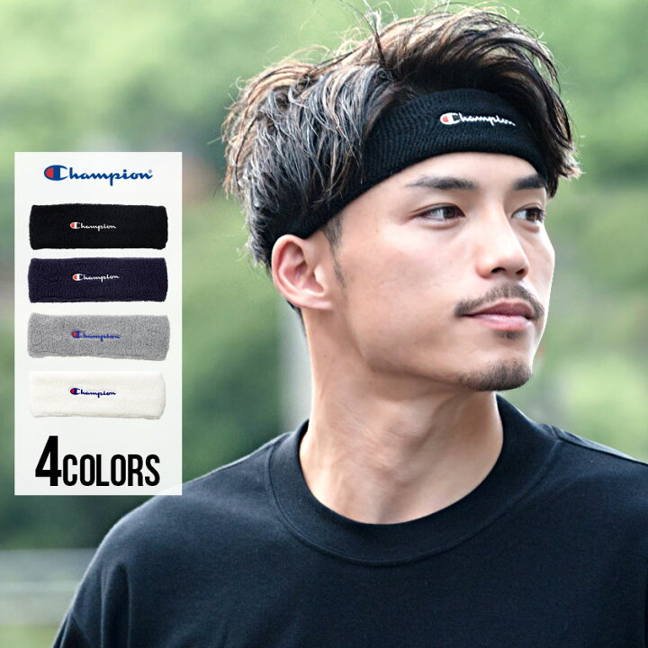 楽天市場】チャンピオン Champion ヘアバンド メンズ ヘアーバンド 
