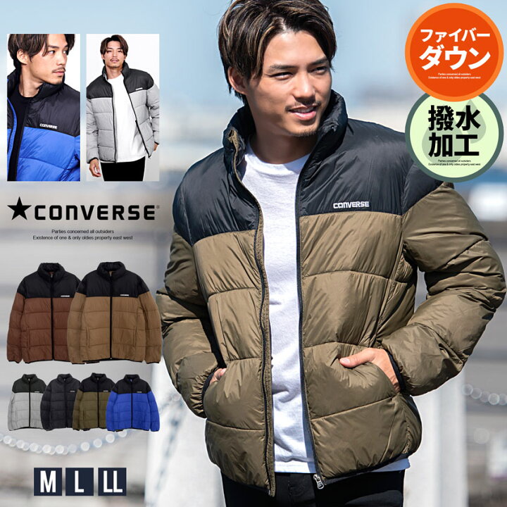 楽天市場】【送料無料】CONVERSE コンバース 中綿ジャケット メンズ  